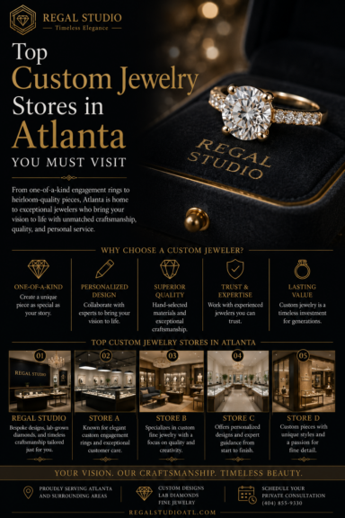 Top Custom Jewelry Stores in Atlanta You Must Visit