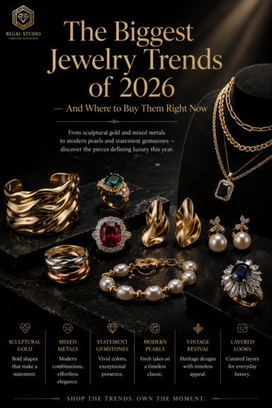 The Biggest Jewelry Trends of 2026 — And Where to Buy Them Right Now