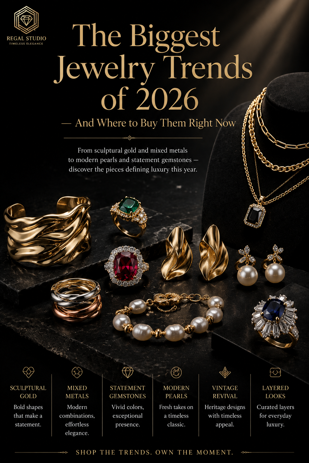 The Biggest Jewelry Trends of 2026 — And Where to Buy Them Right Now