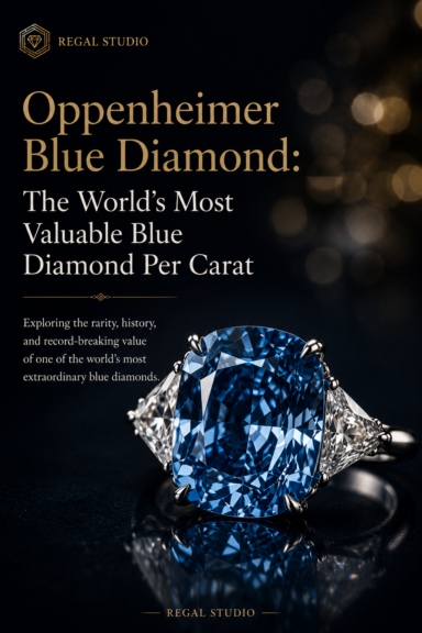 Oppenheimer Blue Diamond: The World's Most Valuable Blue Diamond Per Carat