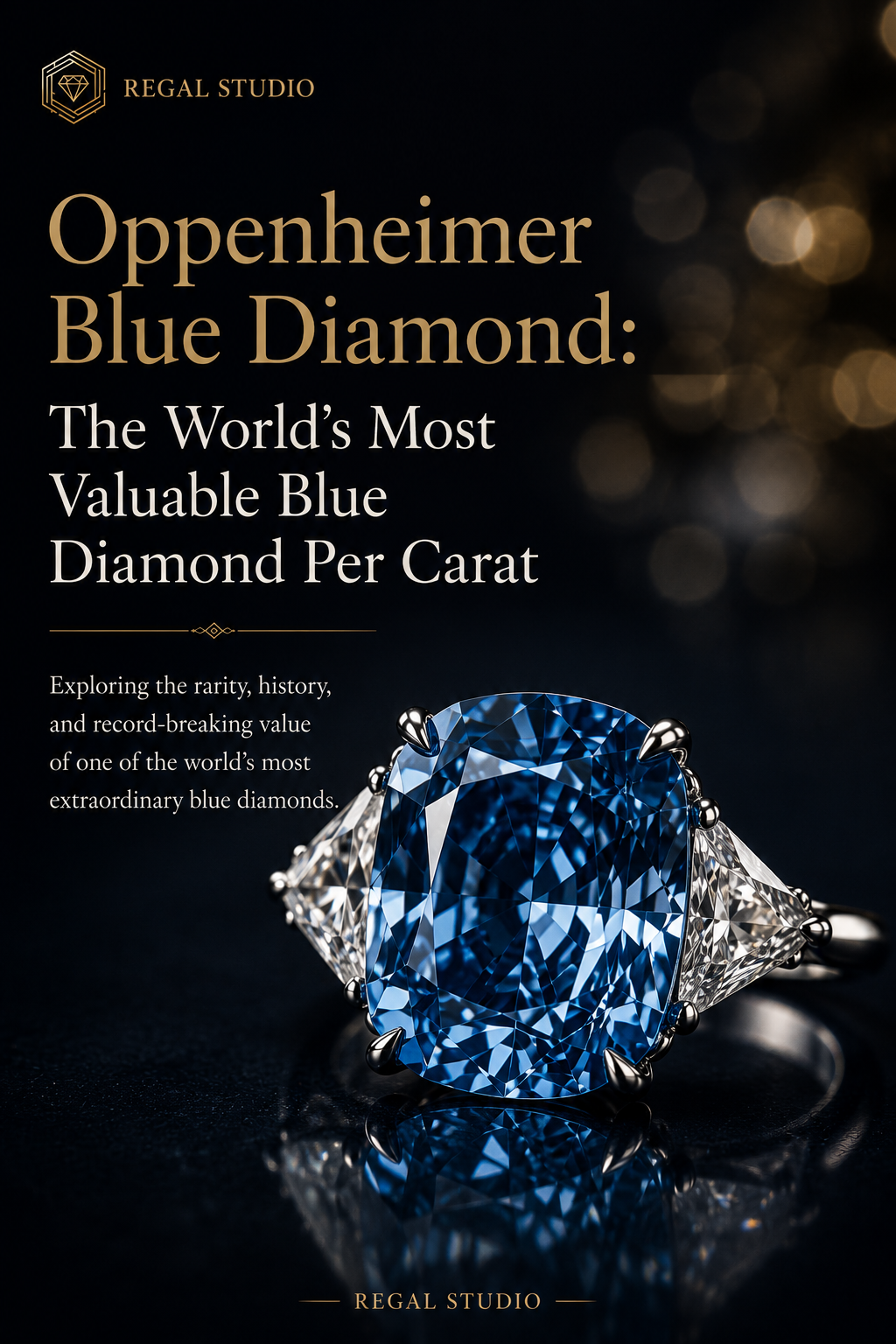 Oppenheimer Blue Diamond: The World's Most Valuable Blue Diamond Per Carat