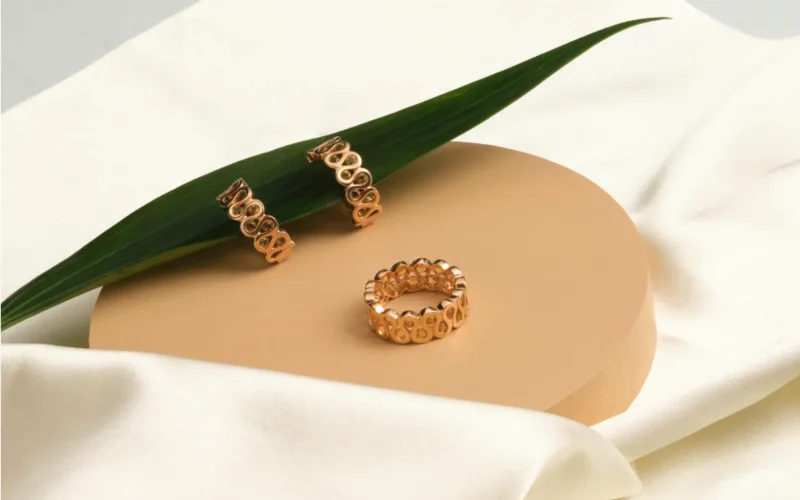 "Custom jewelry pieces displayed at Regal Studio."