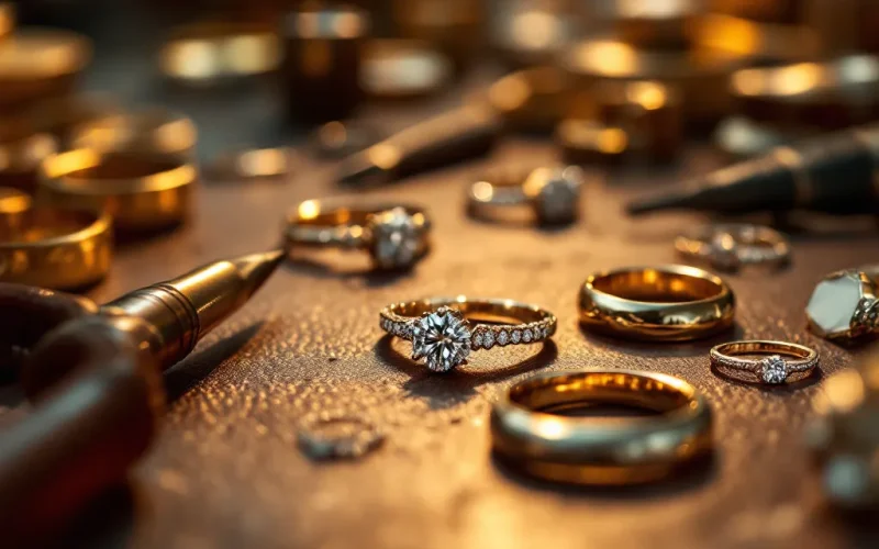 Custom ring timeline at Regal Studio.