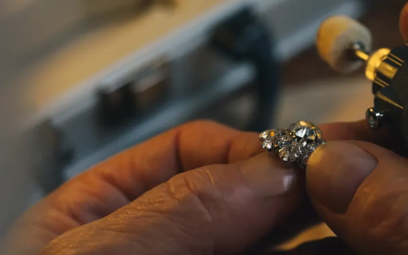 A Real-Life Example Custom engagement ring designed for a couple.